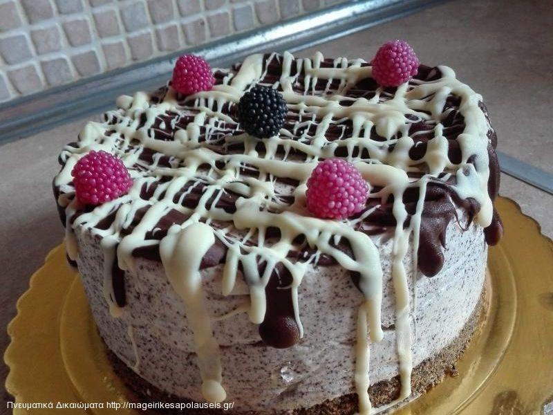 Τούρτα με oreo cookies